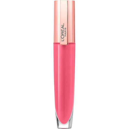 L'Oreal Paris Glow Paradise Hydrating Tinted Lip Balm-in-Gloss with Pomegranate Extract & Hyaluronic Acid, Ultra-Gentle, Non-Sticky Formula, Sophisticated Rose, 0.23 fl oz