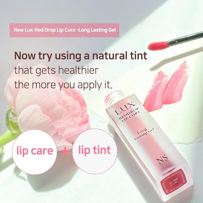 NATURAL SHINE New LUX REDDROP LIP CURE Long Long