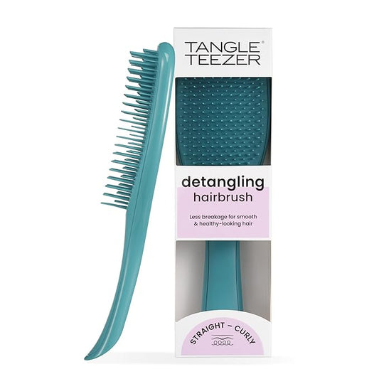 Tangle Teezer Ultimate Detangler Brush for Wet & Dry Hair, Eliminates Knots & Reduces Breakage for All Hair Types, Transformative Teal