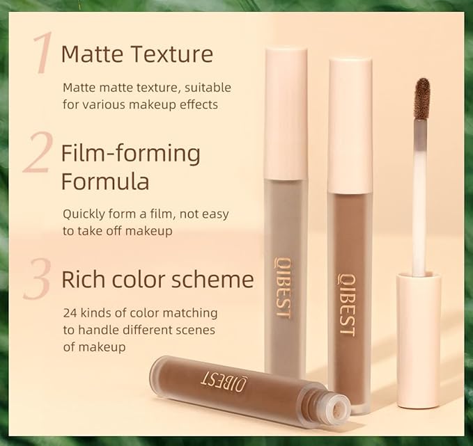 Liquid Eyeshadow Set Matte Brown Toned Eye Shadow Nude Eyeshadow Base Long Lasting(8 Color)#C