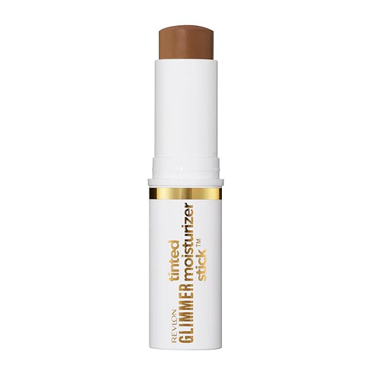 Revlon Glimmer Tinted Moisturizer Stick for Face, Lightweight Foundation, Hydrating Skincare-Infused Makeup, 170 170, 0.31 oz