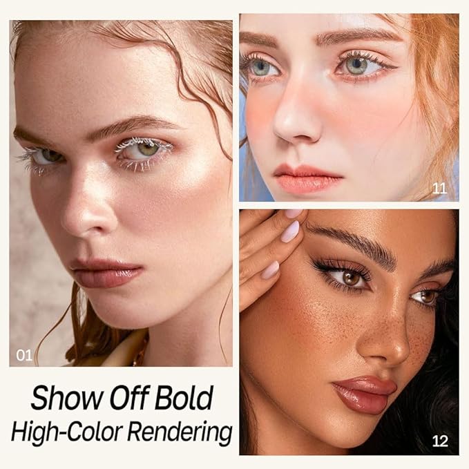 Colored Mascara for Eyelashes, Voluminous Colorful Mascara, Pink Purple Blue Green Red White Black Brown Lash Pack - Lengthening, Defining, Curling, Multiplying Formula (3Pcs-Blue+Green+Rose pink)