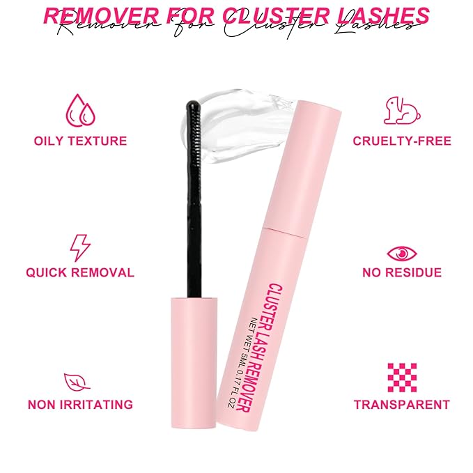 MilyBest Lash Clusters Kit 808Pcs Fluffy Eyelash Clusters D Curl Bottom Lashes Clusters 4 Styles Lash Kit with Spikes DIY Individual Eyelashes Glue Wispy Cluster Eyelash Extensions Kit De Pestañas