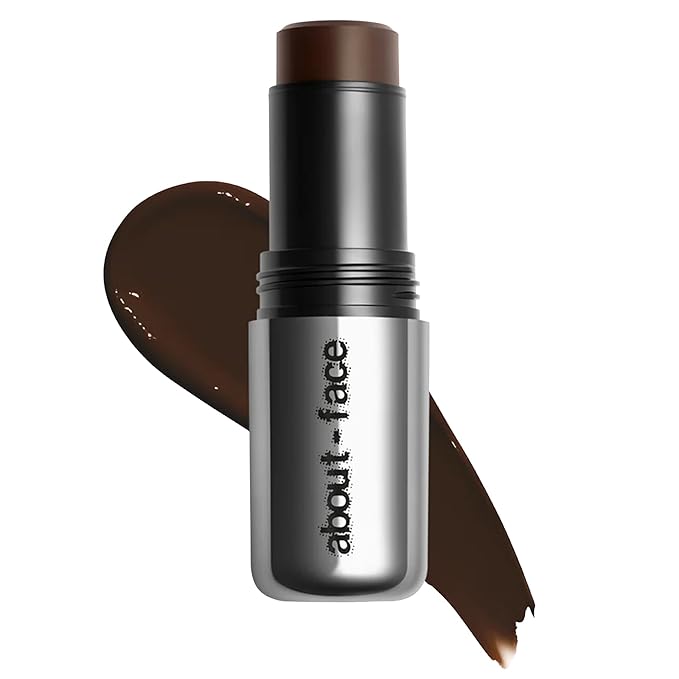 about-face Beach Freak Bronzer Stick Surf Curse– Ultra-Creamy, Vegan Bronzer & Contour Stick with Skincare Benefits – Dewy Finish – Hydrating Formula with Daikon Seed Extract – Medium