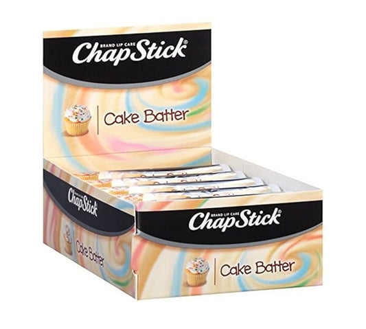 ChapStick Limited Edition Cake Batter, 12-Stick