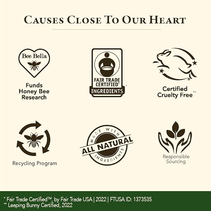 Bee Bella Lip Balm, Vanilla Bean, Organic