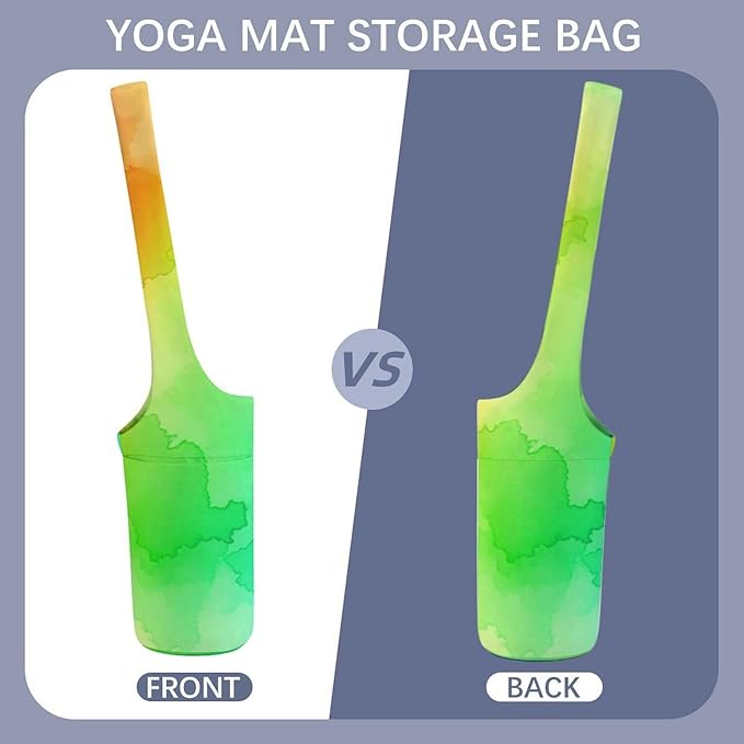 Stylish Yoga Mat Bag for Women Exercise Mat Holder with Shoulder Strap Yoga Mats Totes Sports Storage Bag