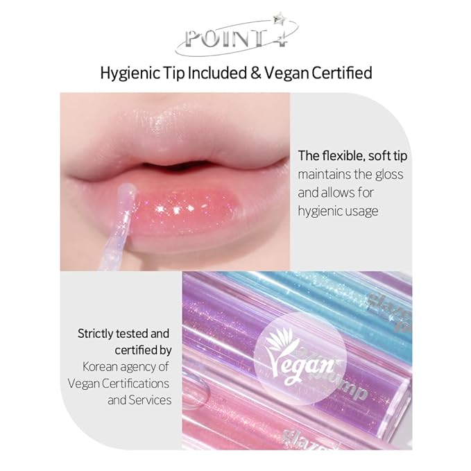 ETUDE Glaze Plumper - Violet Quartz, Korean Lip