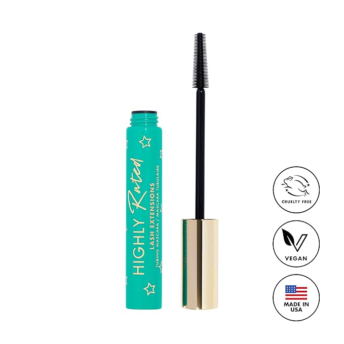 Milani Tubing Mascara, Highly Rated Lash Extensions Tubing Mascara Black for Added Length and Lift, Shea Butter to Nourish and Condition Lashes, Viral Tik Tok Products - 2 pack