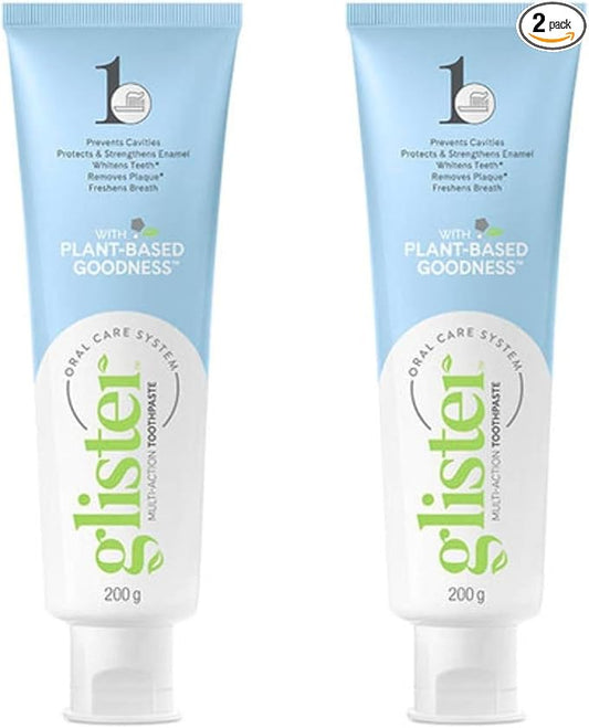 Amway Glister Toothpaste,Prevents Bad Breath,Pack Of 2