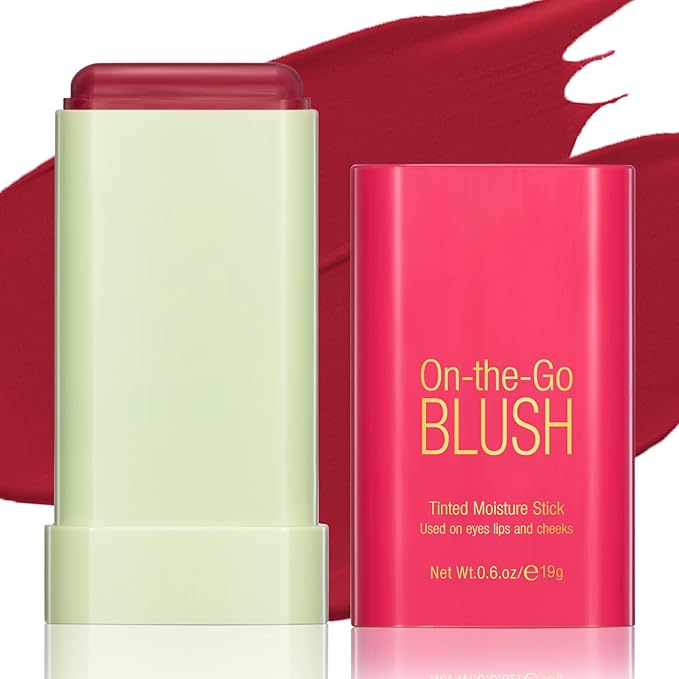 Blush Stick for Cheeks - Cream Makeup Blush