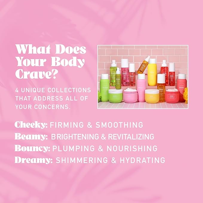 NATURE WELL Bouncy Plumping & Cleansing Body Wash, Infused With Squalane & Cacay Oil, Scented With Tuberose, Dragonfruit, Lychee & Golden Amber, 13 Fl Oz
