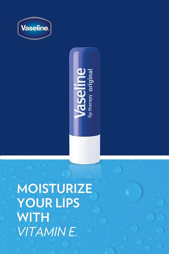 Vaseline Lip Therapy Care Original, Fast-Acting