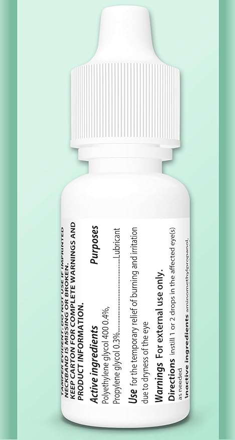 Ultra Lubricant Pet Drops 15 ml - Eye Drops for Cats and Dogs - Moisture Rich Formula, Fast Acting Hydration Dogs Eye Drop for Dry Eyes, Artificial Tears for Extra Dry Eye (Made in U.S.A)