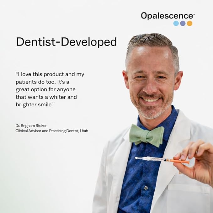 Opalescence 20% with PF Whitening Whitening Refill Kit (8 Syringes) Carbamide Peroxide. Made by Ultradent, in Melon Flavor. Tooth Whitening Refill Syringes - B-5401-4