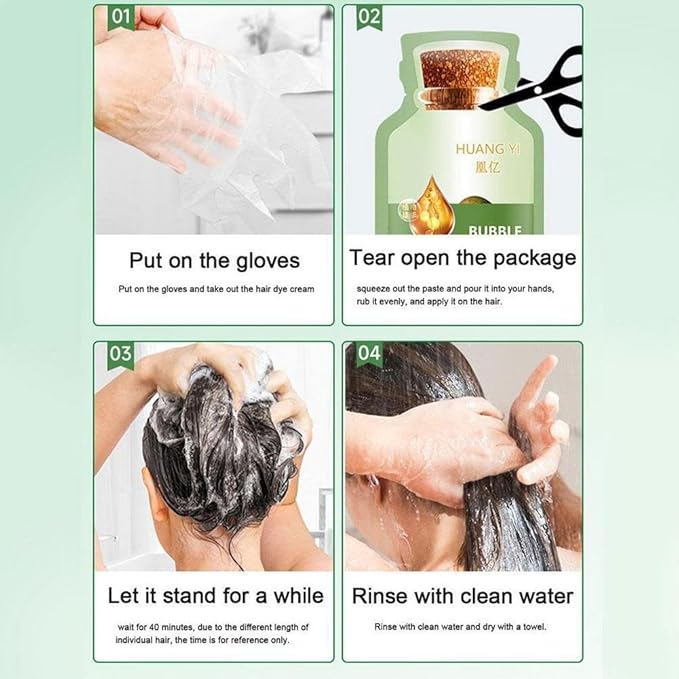 Natural Plant Hair Dye, New