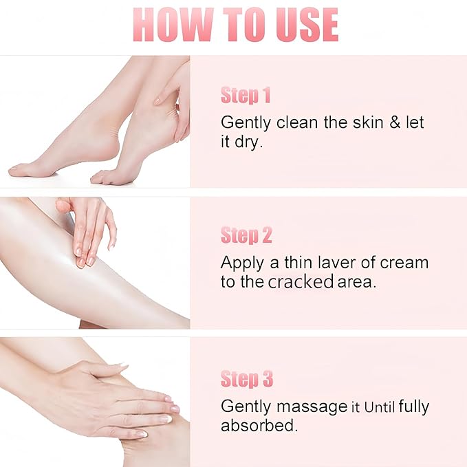 2Pcs Peach Scented Cracked Heel Stick Balm, Heel Stick For Cracked Feet, Foot Cream For Calluses and Dry Feet, Cracked Foot, Manuka Honey Hand Cream