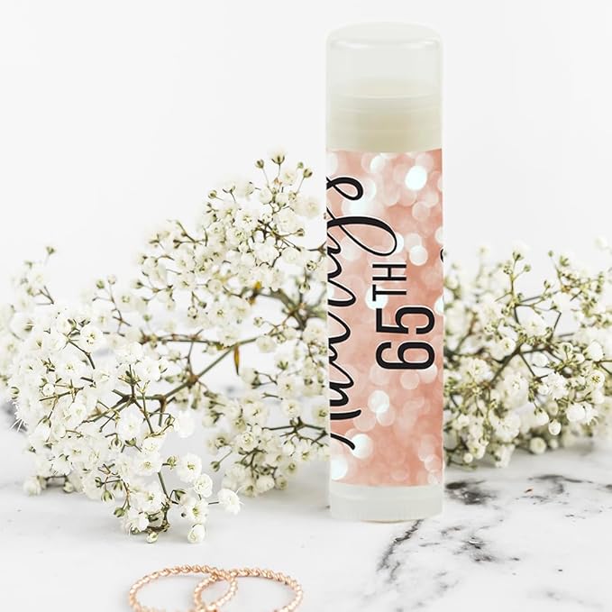 Andaz Press Personalized Milestone Birthday Party Glitter