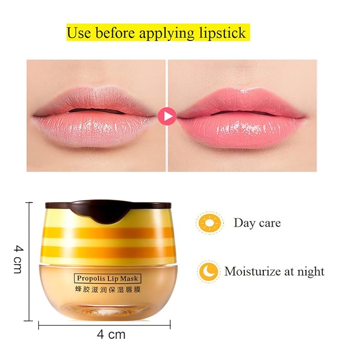 4 PCS Bee Lip Balm Honey