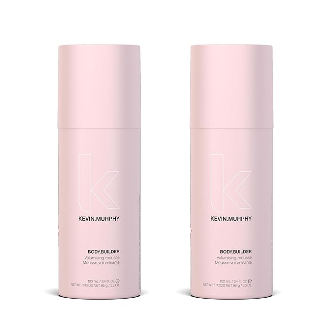 KEVIN.MURPHY BODY.BUILDER - Hair Volumising Mousse - For All Types - Weightless & Sulphate-Free Hair Mousse - Hair Care Treatment - With Tangerine Peel Oil - 100 mL / 3 fl oz (Pack of 2)
