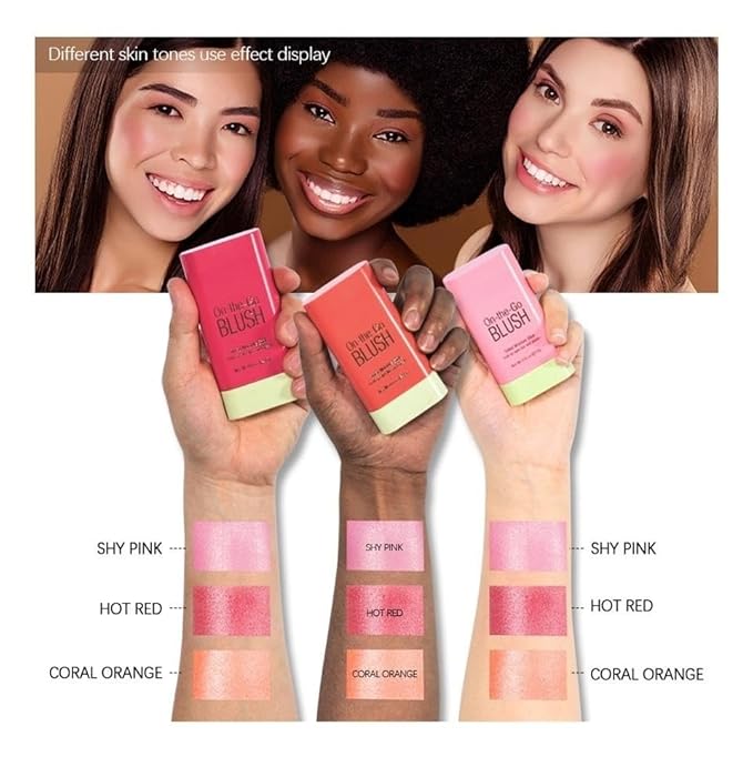 Blush Rare Beauty Liquid Blush Cream Blush Stick Lasting (3PC)