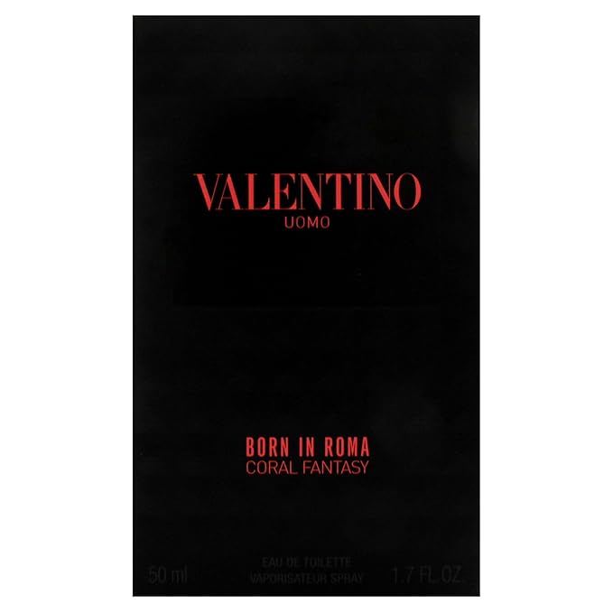 Valentino Uomo Born In Roma Coral Fantasy for Men - 1.7 oz EDT Spray