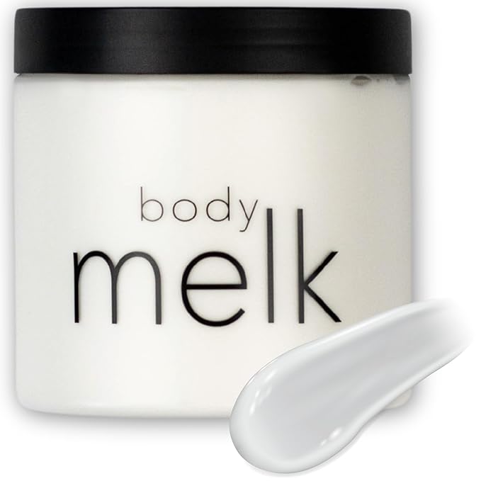 Melkit Body Melk Natural Body Cream - All Over Fast-Absorbing Hydration for Dry or Sensitive Skin - Soothe Sensitive Skin, Rash & Irritation - All Skin Types - 16 oz