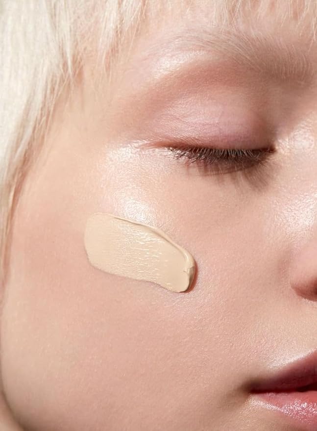 MÁDARA Organic Skincare |SKINONYM Semi-Matte Peptide Foundation, #10 PORCELAIN, 30ml – Natural foundation with collagen-supporting peptides, Semi-matte finish, Buildable coverage, Skincare benefits
