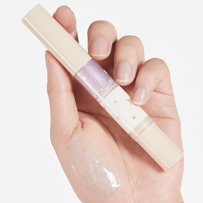 FOCALLURE Glitter Lip Gloss,High Shine Shimmer Lipstick,Long Lasting Plumping Lipgloss,Hydrating,Moisturizing,Non-Sticky and Lightweight Formula for Lip Color,Flechazo