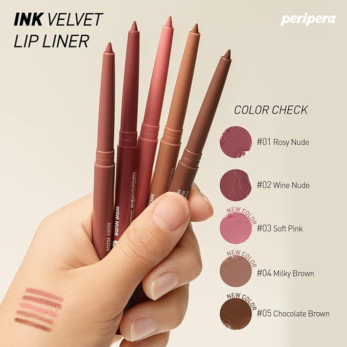 Peripera INK VELVET LIP LINER (005 CHOCOLATE BROWN) LIP