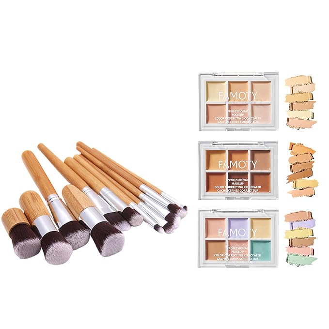 3 Pack Highlight & Contour Pro Palette, with Birthday Gift