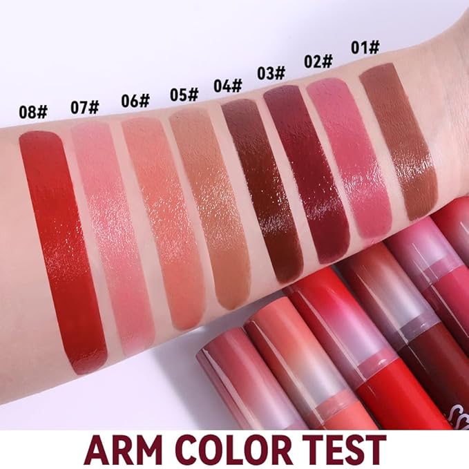 Coral-Pink Honey Tinted Lip Stain Lip Balm Lip Gloss Lipstick, Sheer Hydrating Lip Stains Tint, Moisturizing Lip Color for All Skin Tones, Nourishing Lip Balm with a Hint of Natural Black Cherry