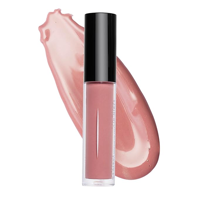 Radiant Professional Lip Glaze (15 Shades) - Ultra-Glossy, Non-Sticky & Long-Lasting Lip Gloss for Women - High Shine Hydration - Vegan & Moisturizing for Soft, Nourished Lips - (06 HAZELNUT)