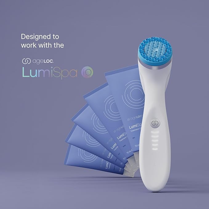 Nu Skin ageLOC LumiSpa Treatment Cleanser | Dry Skin | Cushions and Gently Cleanses for Soft, Supple Skin | Enhanced LumiSpa Performance | Infused with ageLOC Technology | 2.5 fl oz