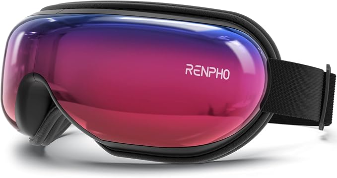 RENPHO Eye Massager with Heat, Valentines Day Gifts for Her Him Birthday Gifts for Women Mom Eye Mask for Migraine,Sleep Mask for Dry Eyes Relax, Reduce Strain for Her Him Women Mom Men Dad Eyeris 1