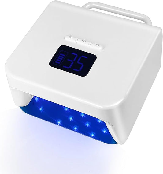 Cordless uv nail lamp 220w,