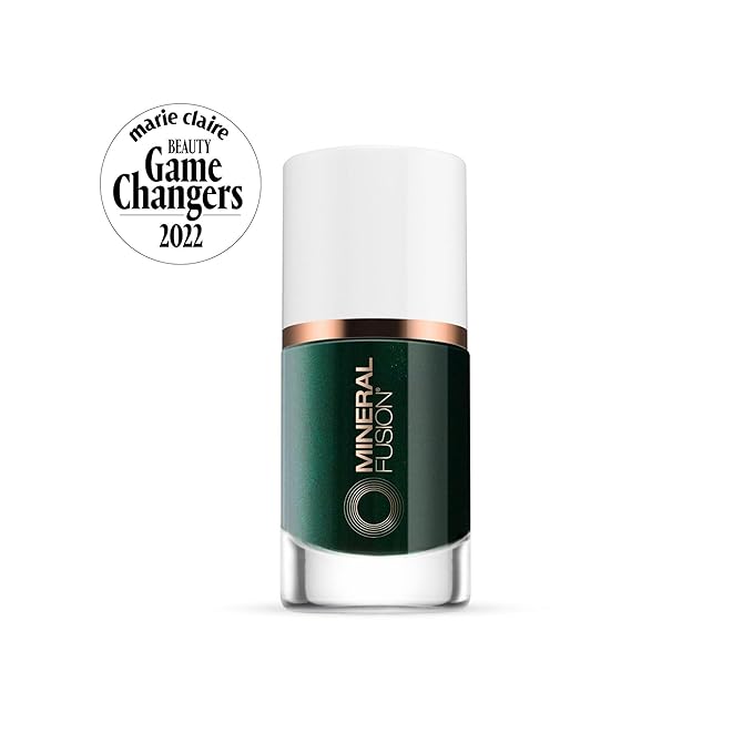 Mineral Fusion Nail Polish, Emerald Green, Money Maker