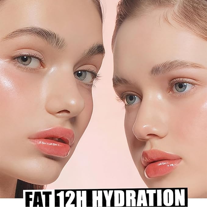 8 Colors Lip Oil Lip Glaze, Big Brush Lip