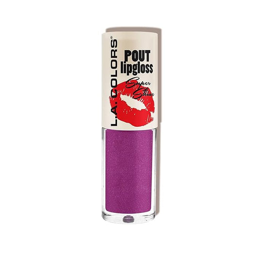 L.A. COLORS Pout Shiny Lipgloss, Plump CLG649