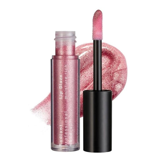 Radiant Professional Lip Glaze (15 Shades) - Ultra-Glossy, Non-Sticky & Long-Lasting Lip Gloss for Women - High Shine Hydration - Vegan & Moisturizing for Soft, Nourished Lips - (23 SPARKLING DAHLIA)