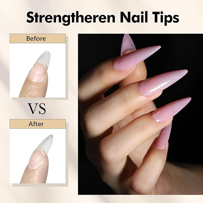 FZANEST Builder Gel Hema-free, Soak-Off Sculpting Gel For Quick Nail Extension Repair And Strengthening Long-Lasting Builder Base With Brush-On Salon-Quality Nails At Home