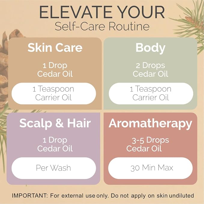 Essential Oils (Atlas Cedarwood)