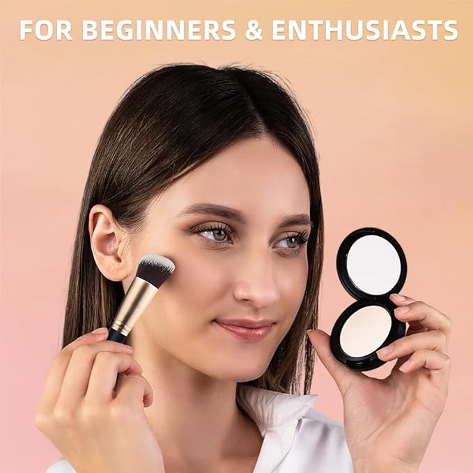 muilsae Makeup Brush Premium Synthetic Foundation Brush for Beginner & Professional (Foundation Brush)