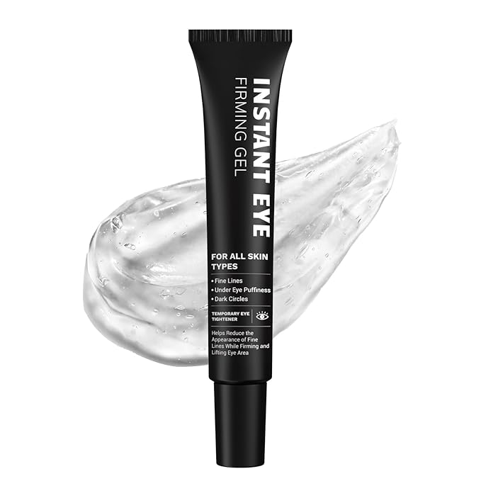 Seyoulala Instant Eye Firming Cream, Temporary Face Tightener Gel, Rapidly Reduces Under-Eye Bags, Dark Circles and Puffiness, Anti Aging Fine Lines, 24H Firming (1 oz, Unscented)