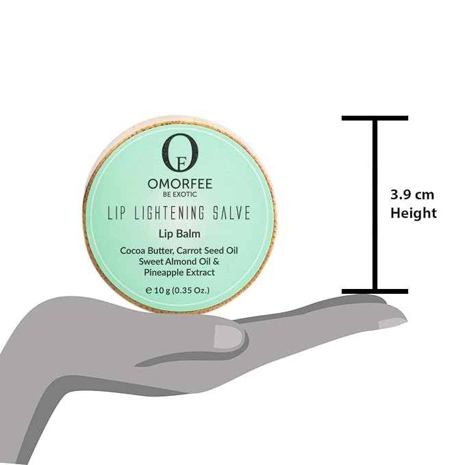 Omorfee 100% Organic Lip Lightening Balm,