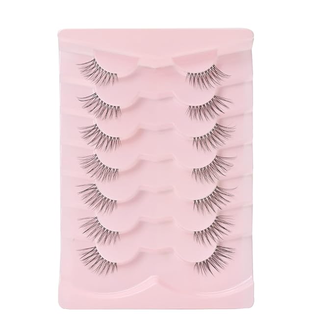 Onlyall Half Lashes Natural False Eyelashes C17