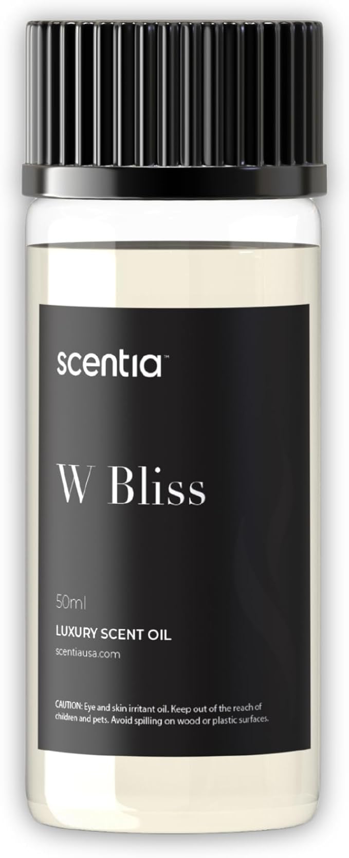 Scentia W Bliss Fragrance Oil Inspired by 5-Star Stay- 50 mL 1.69 fl oz - Fragrance Oil Blend Bergamot, Lemongrass & Jasmine for Aromatherapy Diffusers Humidifiers - Made in USA