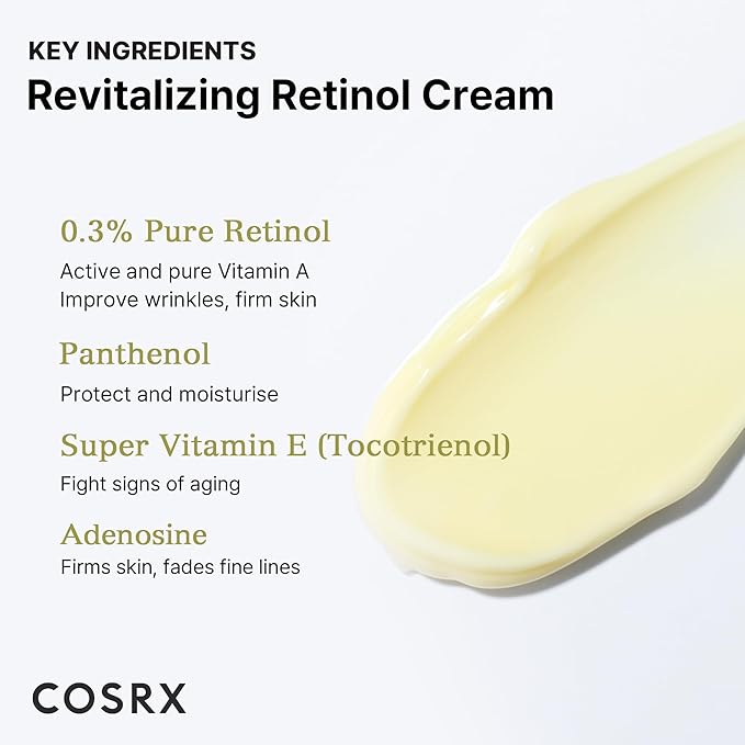 Cosrx retinol cream, 0.67 oz,