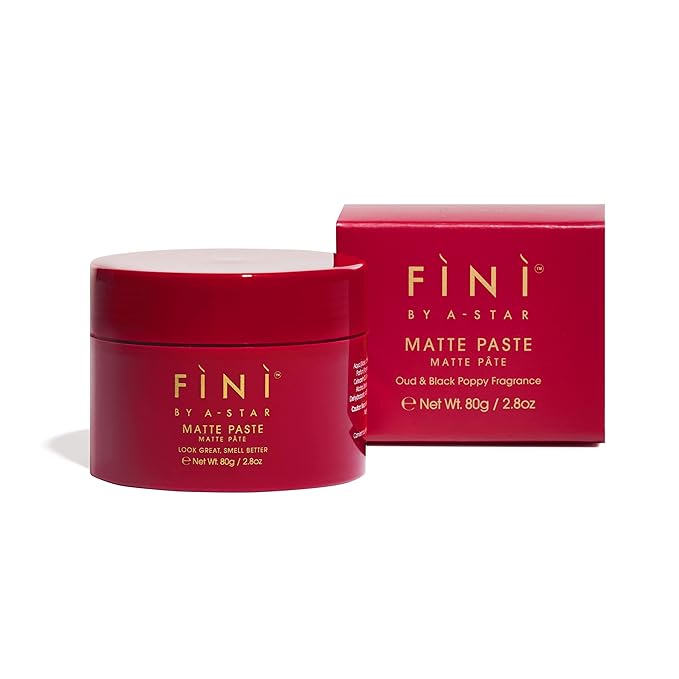 Matte Paste for Men – Volumizing Paste with Natural Look & Strong Hold, Matte Finish, Oud Fragrance