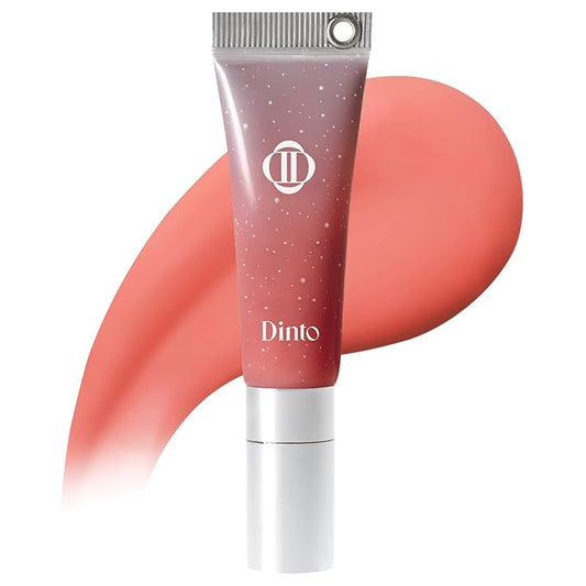 DINTO Frozen Lip Jelly - Icy Cool Plumping Lip Gloss with Metal Tip - High-Shine Non-Sticky Jelly Formula for Fuller, Juicy Lips - Vegan & Cruelty-Free - 0.34 fl oz - Shade 373 Gerda